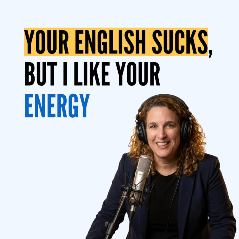 “Your English Sucks, But I Like Your Energy” | Solo | My Take on flaws and gifts