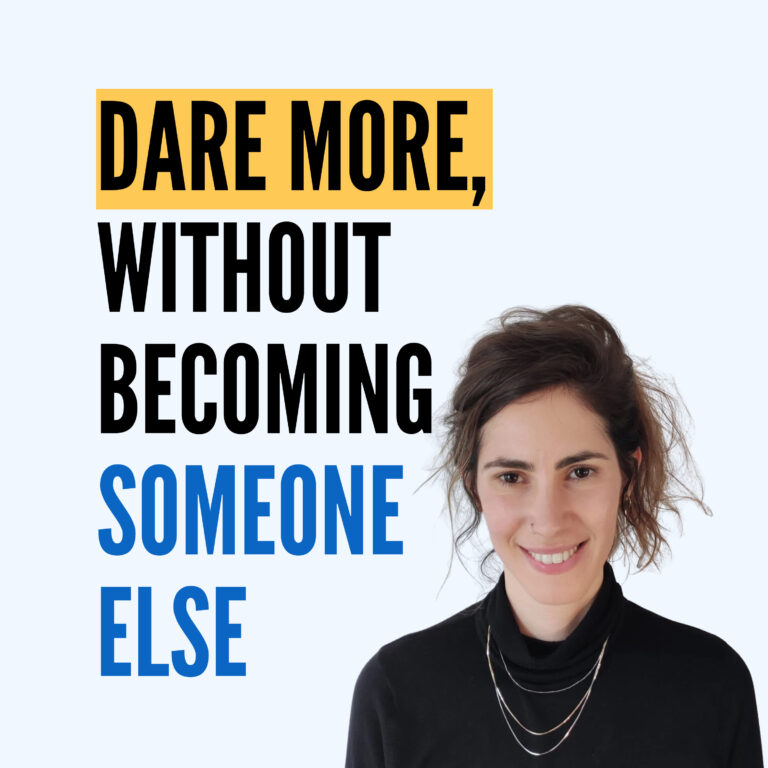 Dare More, Without Becoming Someone Else – Lee Cohen